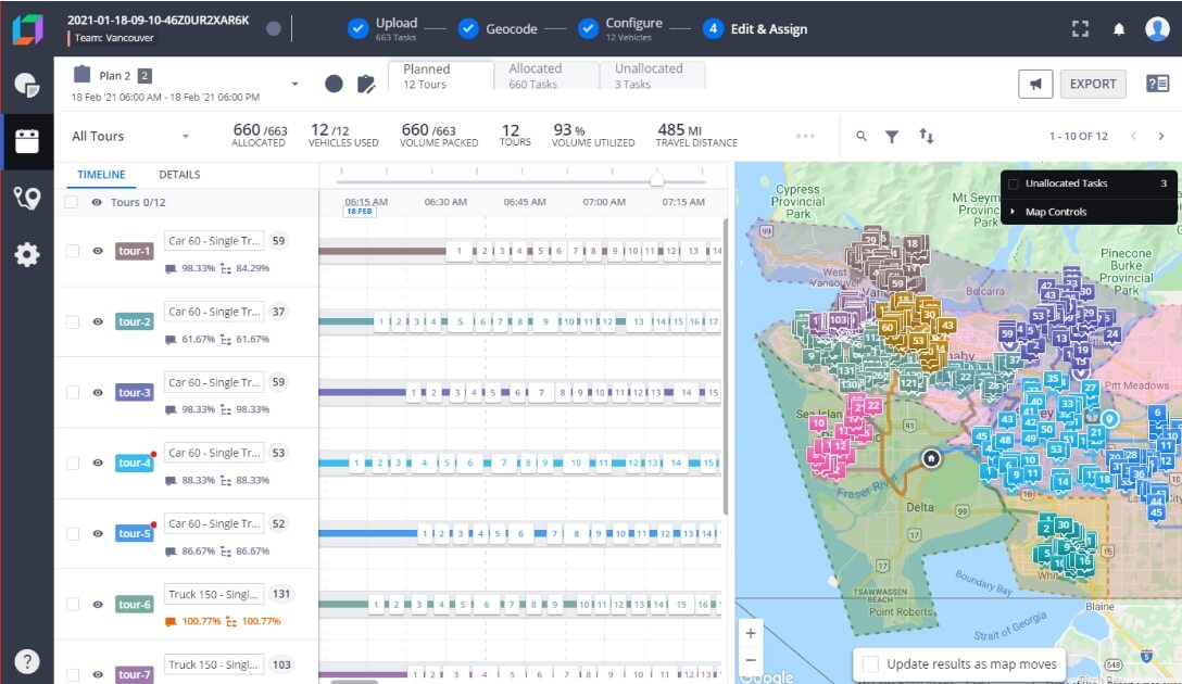 Manage fuel costs with route optimization