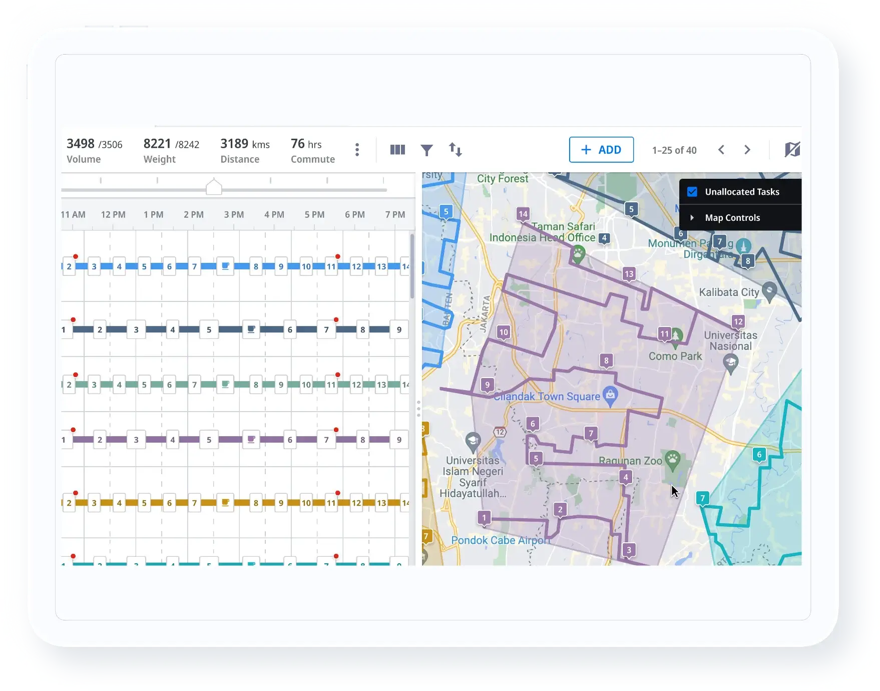 AI Route Optimisation Dashboard